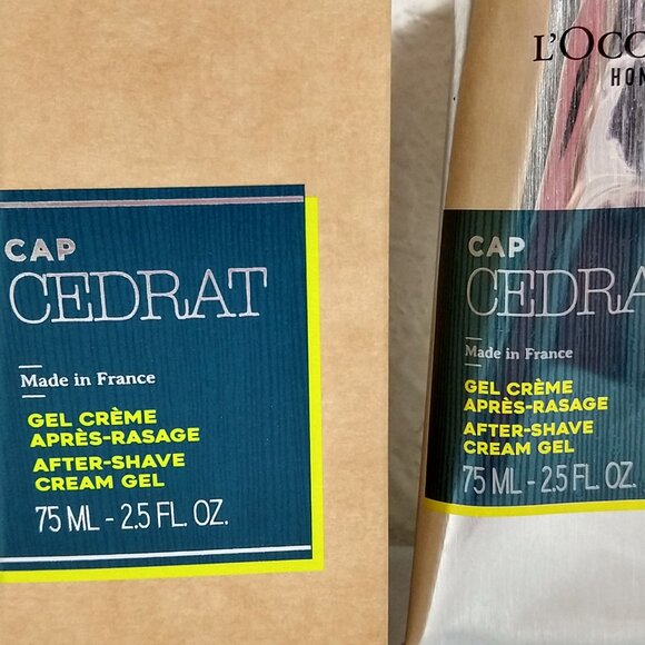 L'Occitane Cap Cedrat After-Shave Cream Gel 75ml NIB - Picture 3 of 5
